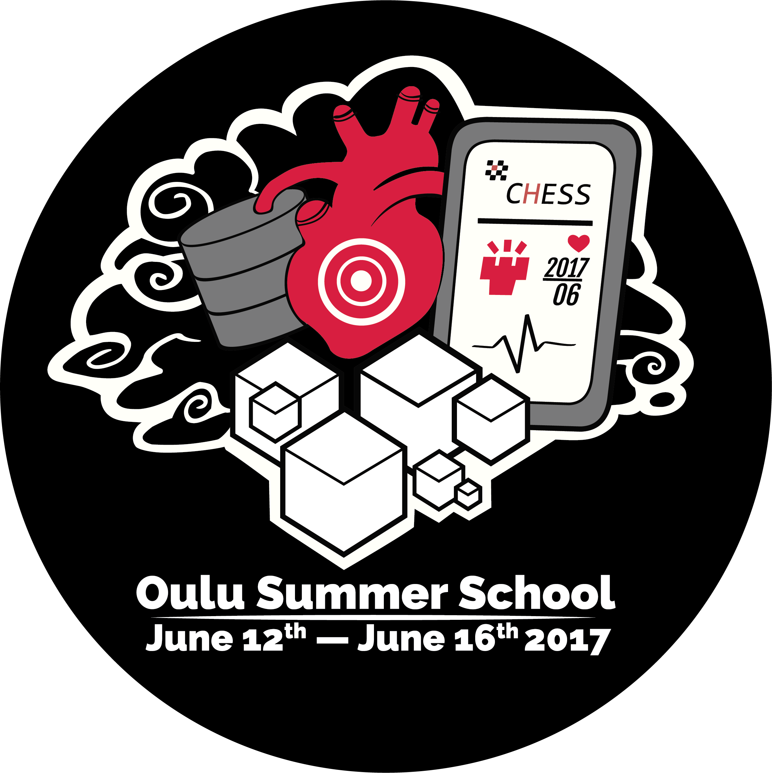 Oulu CHESS Summer School Sticker